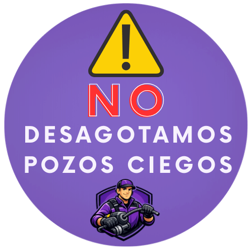 No realizamos desagotes de pozos ciegos